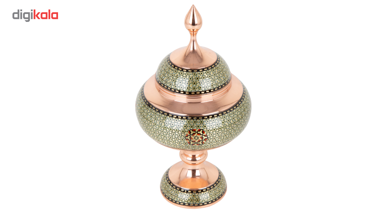 شکلات خوری خاتم کاری گالری گوهران مدل شمس کد 52