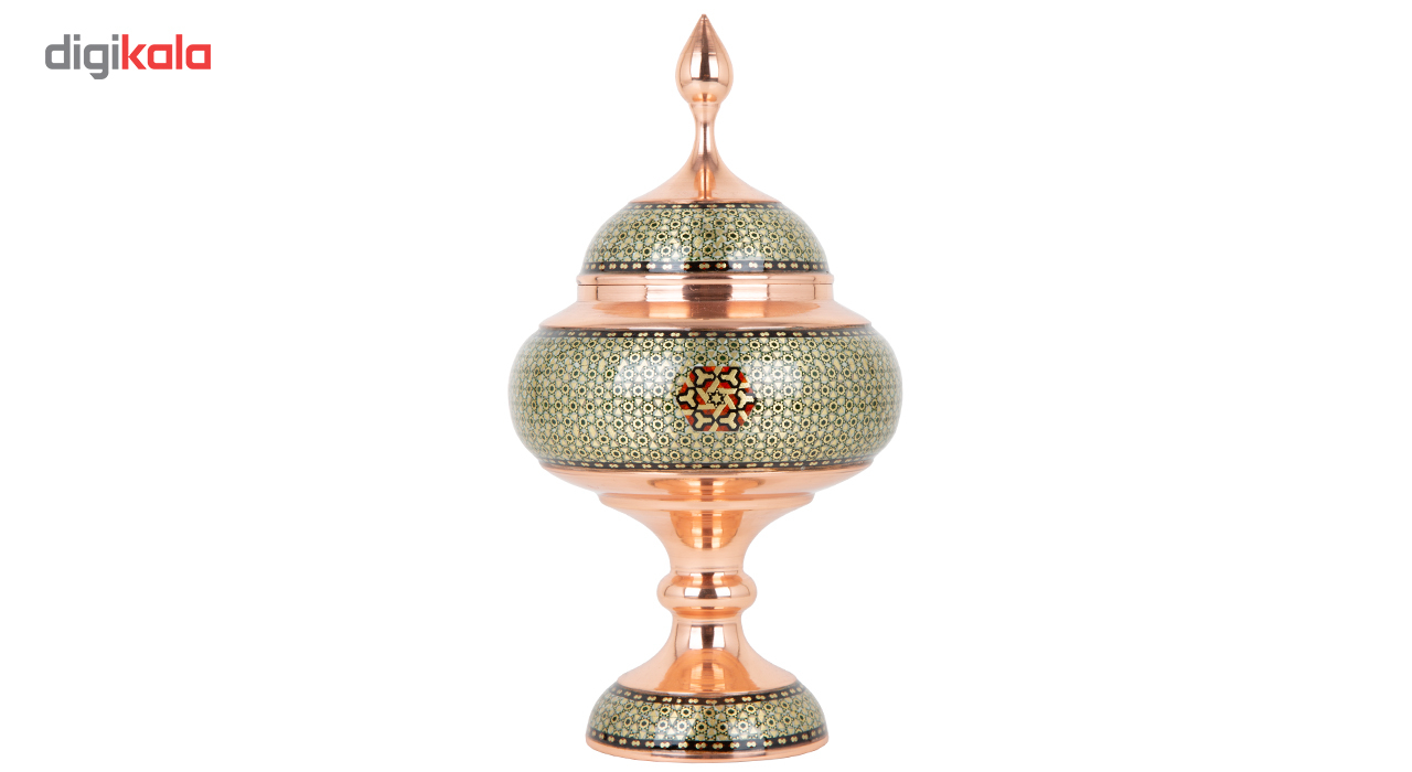 شکلات خوری خاتم کاری گالری گوهران مدل شمس کد 52