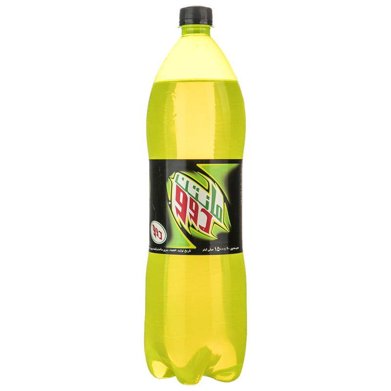 نوشابه گاز دار رنگی با طعم مرکبات مانتن دوو - 1.5 لیتر