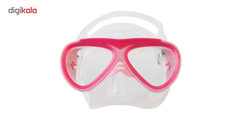 ماسک و اسنورکل شنای بچگانه آروپک مدل Naughty Kid Pink سایز M