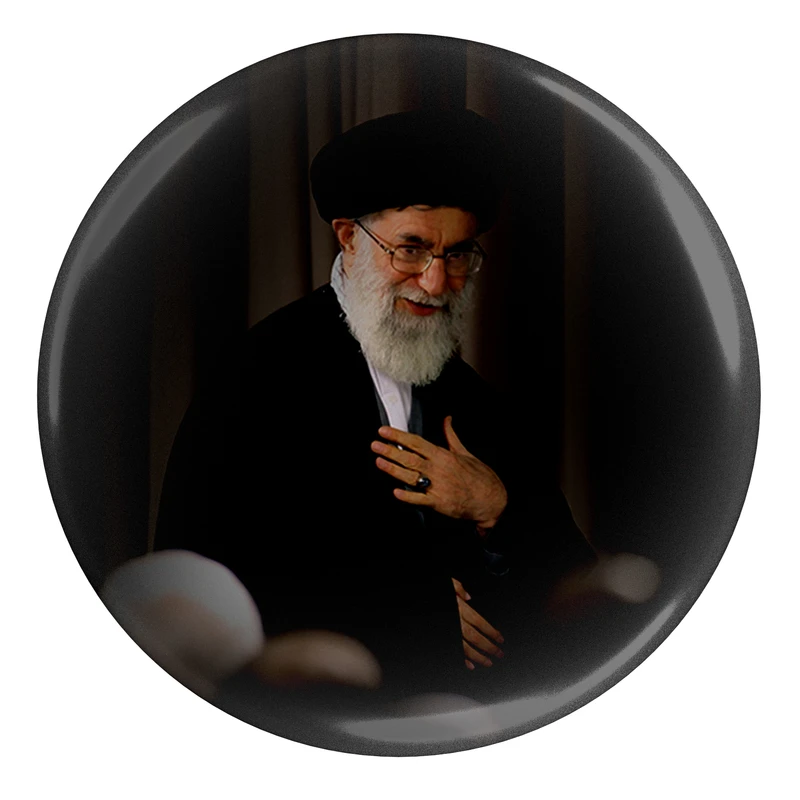 مگنت طرح تصویر رهبر حضرت خامنه ای مدل S3005 
