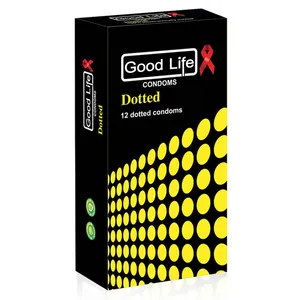 کاندوم گودلایف مدل خار نقطه ای dotted بسته 12 عددی