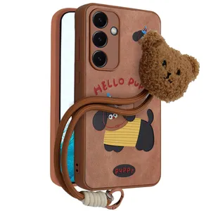 Cuddle Grip Case For Samsung Galaxy S24 FE With Strap