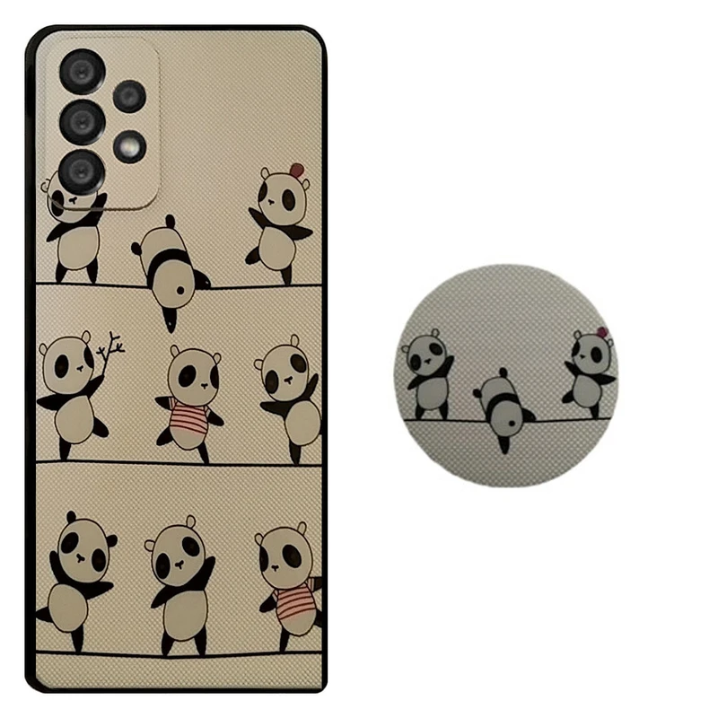 کاور مدل HB0286 مناسب برای گوشی موبایل سامسونگ Galaxy A52 / A52s به همراه پاپ سوکت