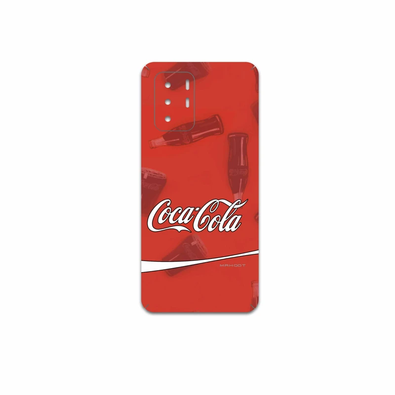 برچسب پوششی ماهوت مدل Coca-Cola-Logo مناسب برای گوشی موبایل شیائومی Poco X3 GT 5G