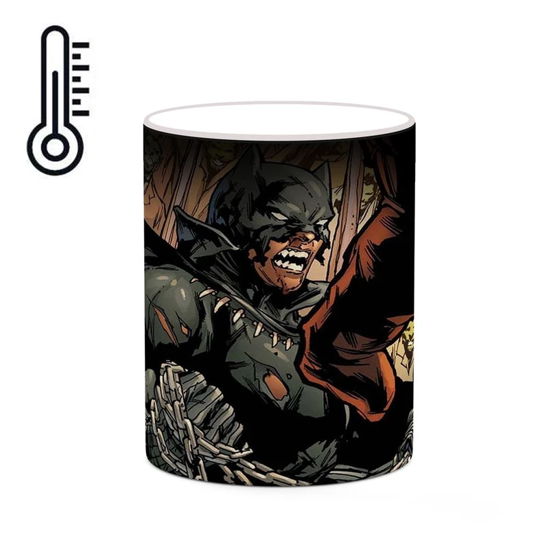 ماگ حرارتی کاکتی مدل بلک پنتر Black Panther Marvel کد mgh38072