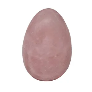 سنگ راف رز کوارتز مدل تخم مرغ کد 12-2
