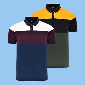 پولوشرت آستین کوتاه مردانه مدل M2501-2 مجموعه 2 عددی