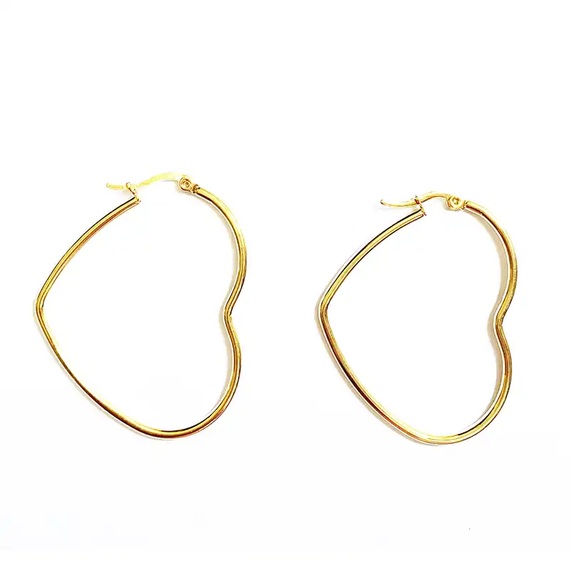 گوشواره زنانه مدل قلب کد 33