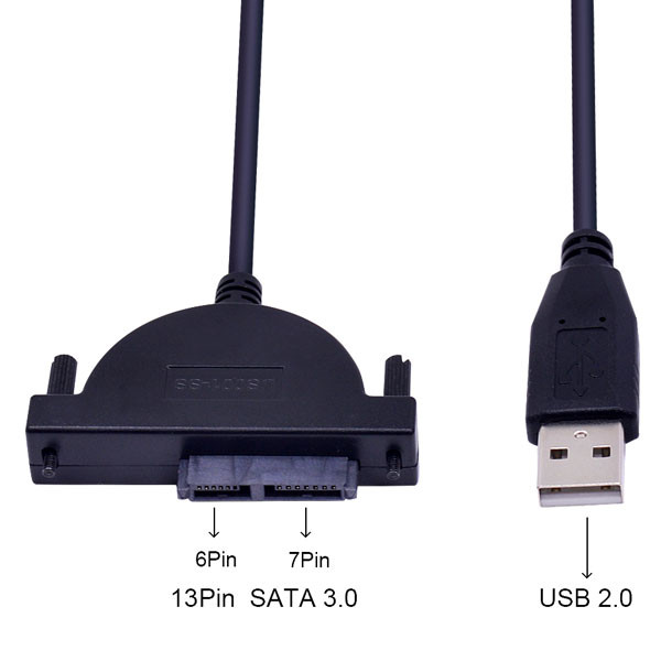 کابل تبدیل Sata به USB مدل MIN-7873 طول 0.45 متر