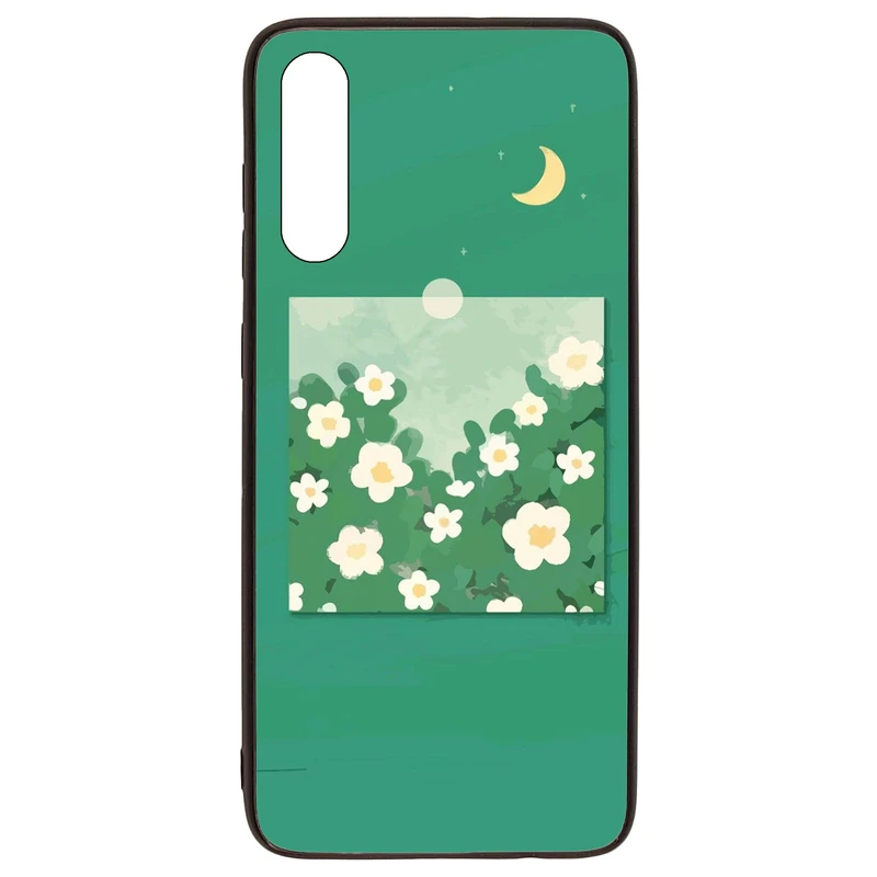 کاور قاب گارد گوشی طرح گل کد TPU-028 مناسب برای گوشی موبایل سامسونگ Galaxy A70 / A70s