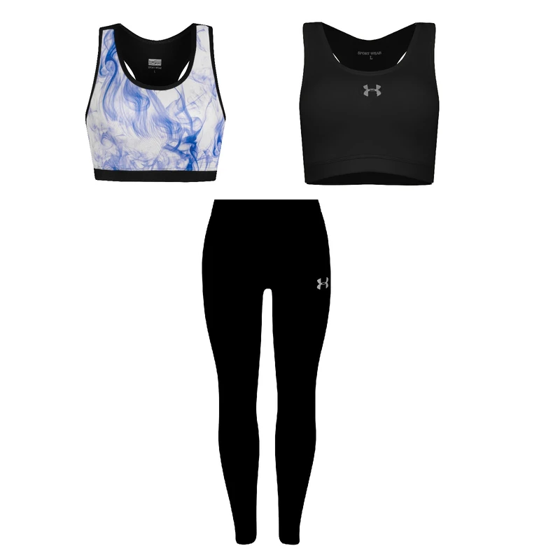 ست سه تکه لباس ورزشی زنانه مدل 1902-1801-4101