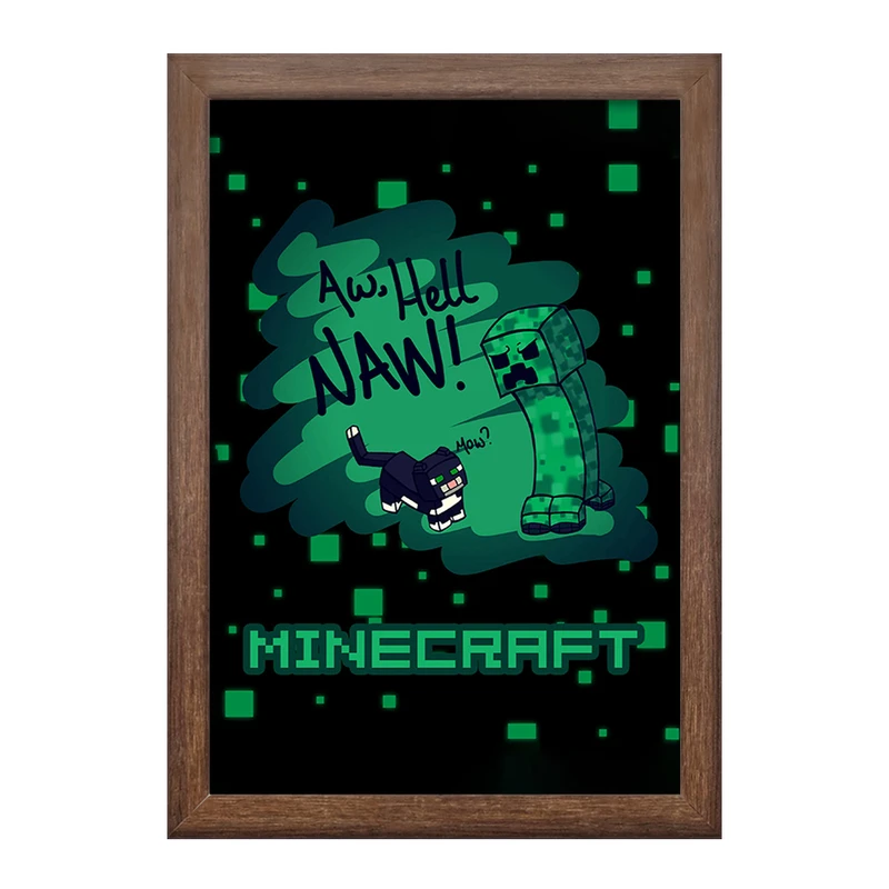 تابلو خندالو طرح ماینکرافت (Minecraft) کد F1696