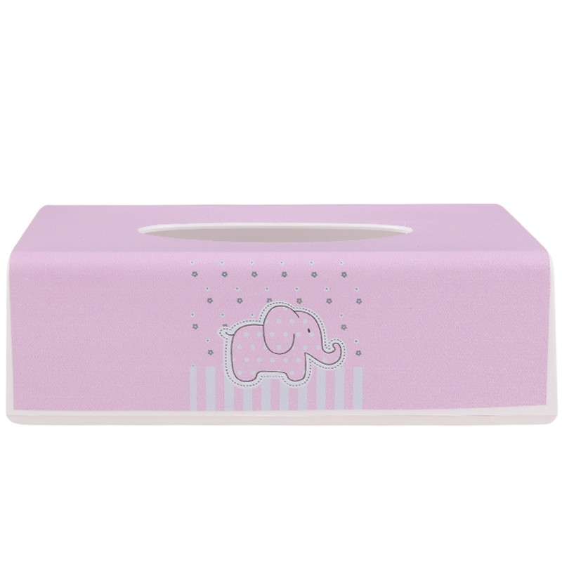 ست سطل و جادستمال کاغذی اتاق کودک طرح فیل کد 9991