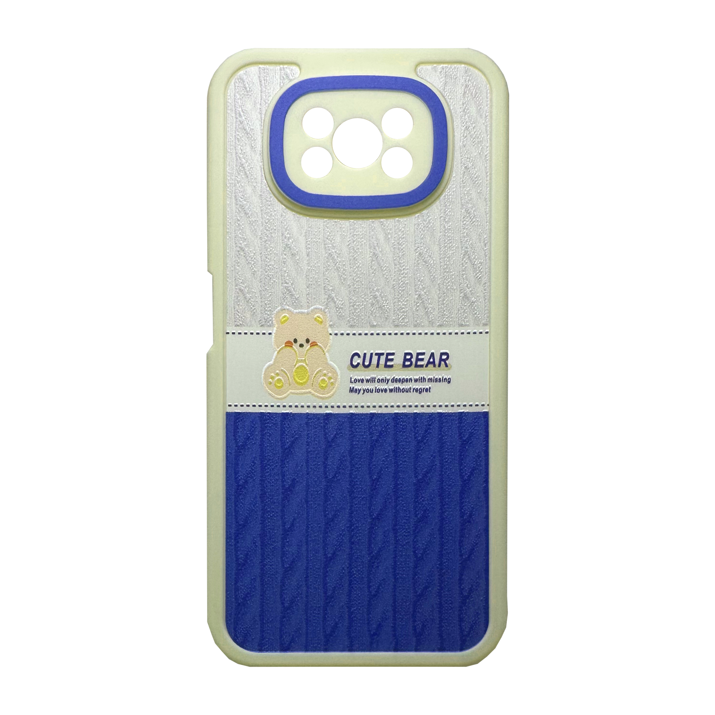 کاور مدل خرس مهربون مناسب برای گوشی موبایل شیائومی Poco X3