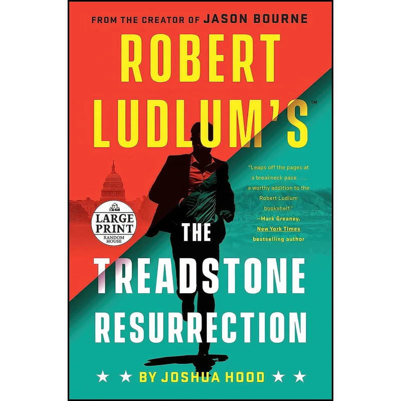 کتاب Robert Ludlum's The Treadstone Resurrection  اثر Joshua Hood انتشارات Random House Large Print