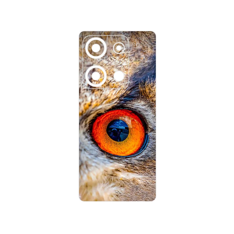 برچسب پوششی ماهوت مدل Owl eyes مناسب برای گوشی موبایل شیائومی Redmi Note 14S