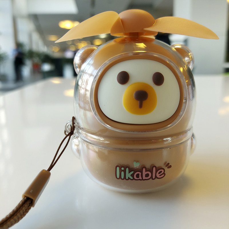 پنکه شارژی طرح عروسکی