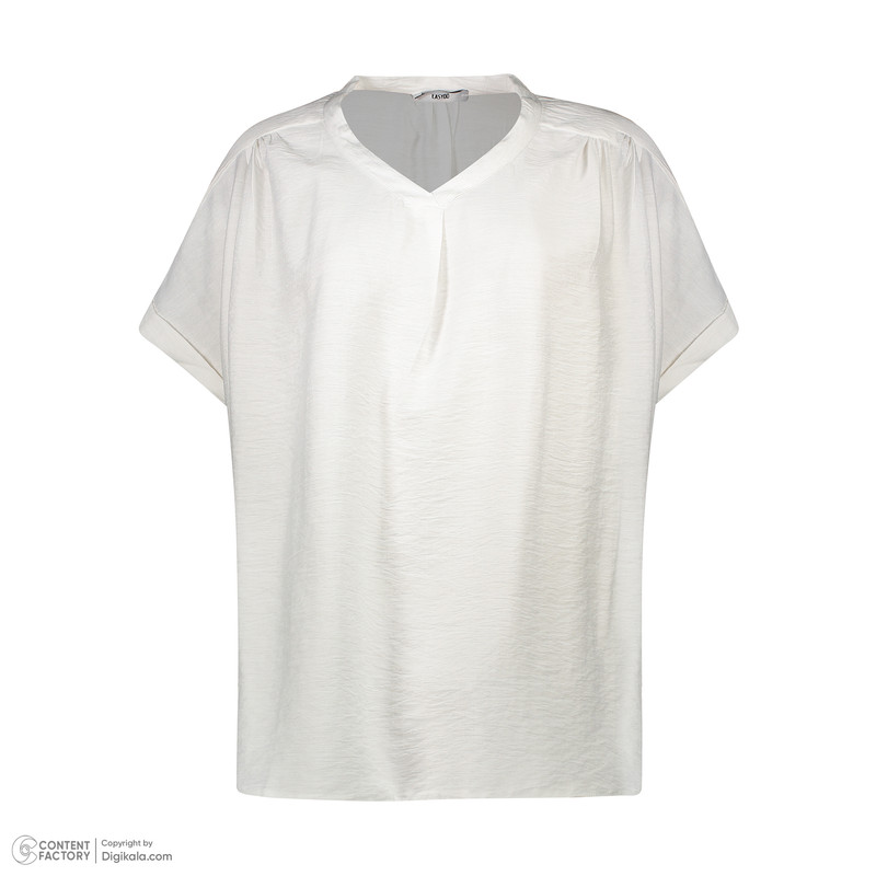 بلوز آستین کوتاه زنانه ایزی دو مدل 10304100014119377