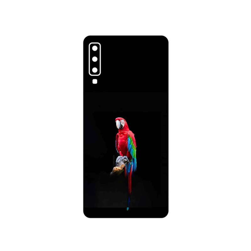 برچسب پوششی ماهوت مدل Parrot مناسب برای گوشی موبایل سامسونگ Galaxy A7 2018
