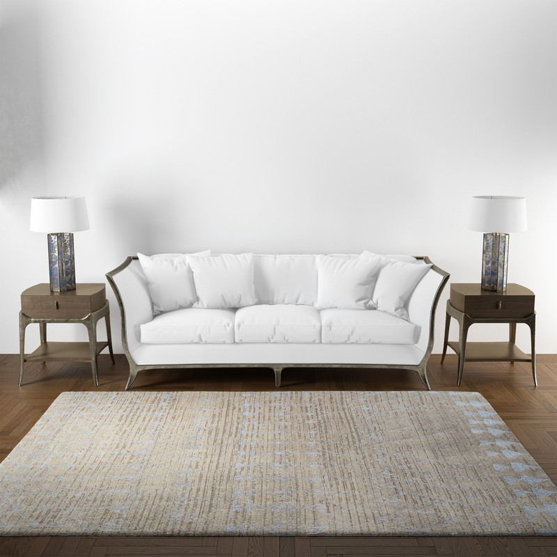 فرش دستبافت 6 متری مدل مکزیکی شکری کد 01