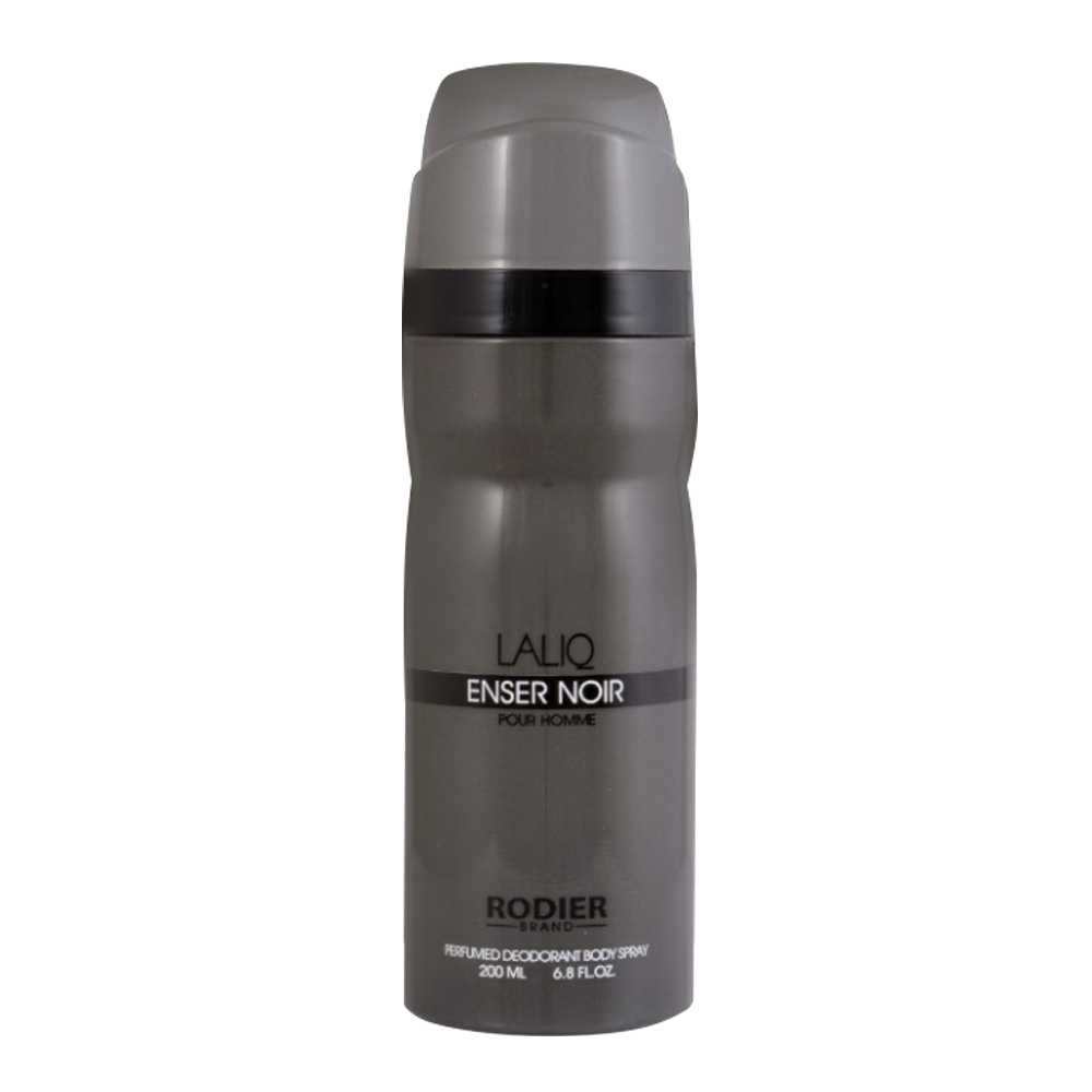 اسپری بدن مردانه رودیر مدل لالیک حجم 200 میلی لیتر