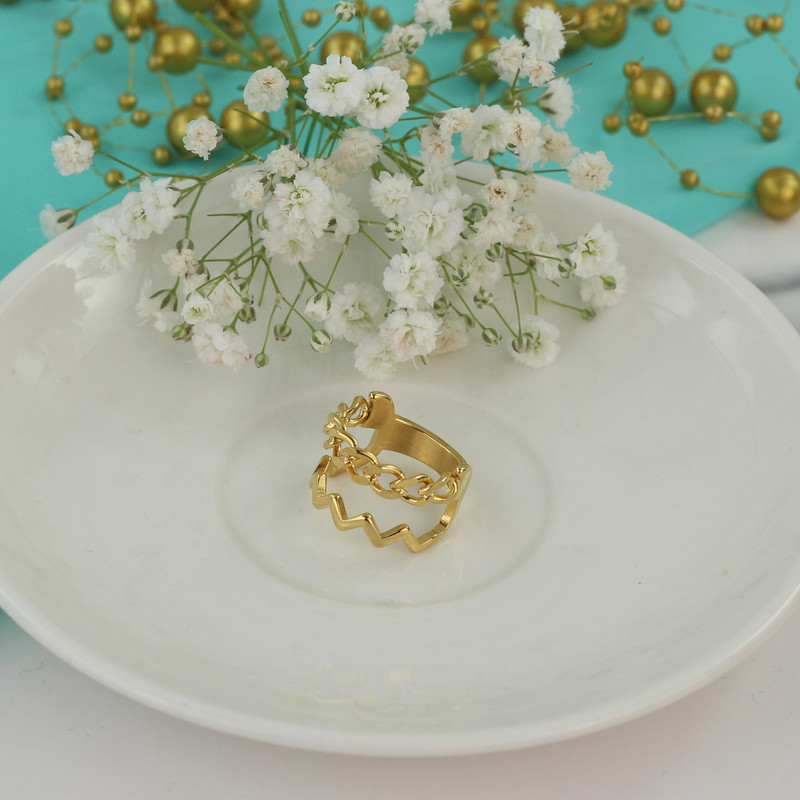 انگشتر زنانه مدل L83 انگشتر زنانه مدل L83