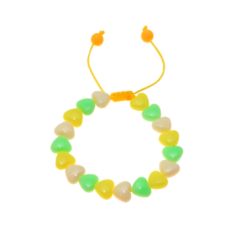 دستبند دخترانه دلنار گالری مدل قلب آبنباتی