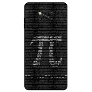 Megafone Pi Digits 7240 Cover For Xiaomi Poco X3 / X3 NFC / X3 Pro