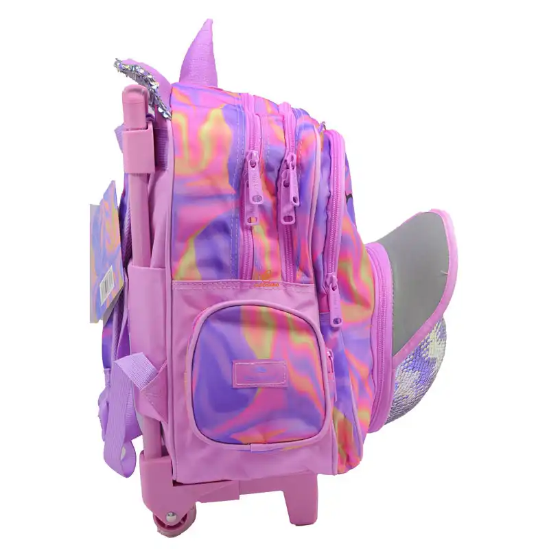 کوله پشتی چرخ دار گلاسی برد مدل GB2688T1 به همراه جامدادی