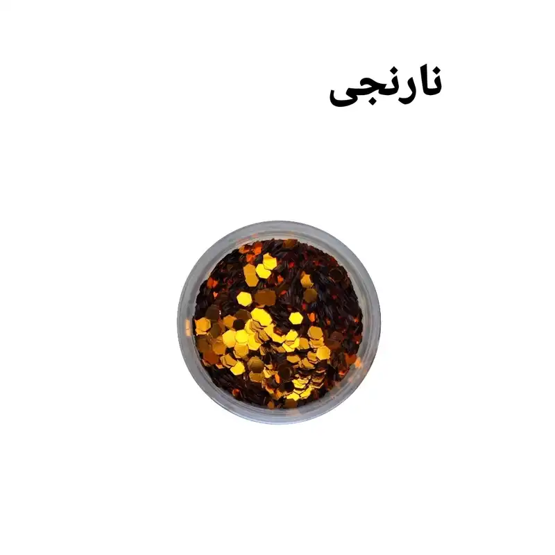 پولک ناخن مدل هولوگرامی