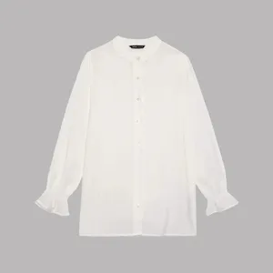 شومیز آستین بلند زنانه دفکتو مدل B1558AXER85