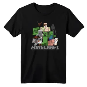 تی شرت آستین کوتاه بچگانه مدل ماینکرفت کد 004