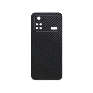 MAHOOT Carbon-Fiber Cover Sticker for Xiaomi Poco M4 Pro 4G