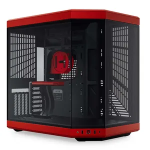 کیس کامپیوتر هایت مدل Y70 Black Cherry