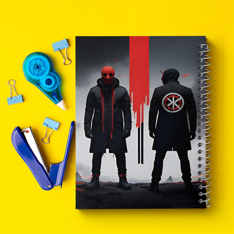 دفتر مشق 50 برگ خندالو طرح پسرانه کد F8489