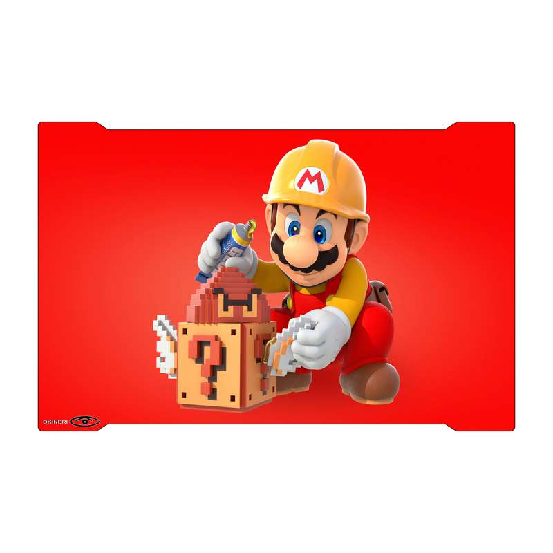 ماوس پد مخصوص بازی اوکینری مدل MPB00832 طرح بازی سوپر ماریو