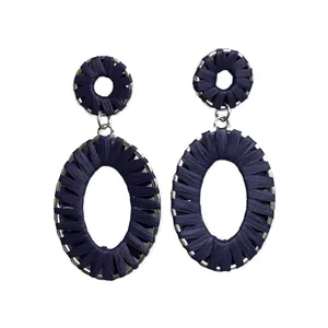 گوشواره زنانه آی ام مدل حصیری