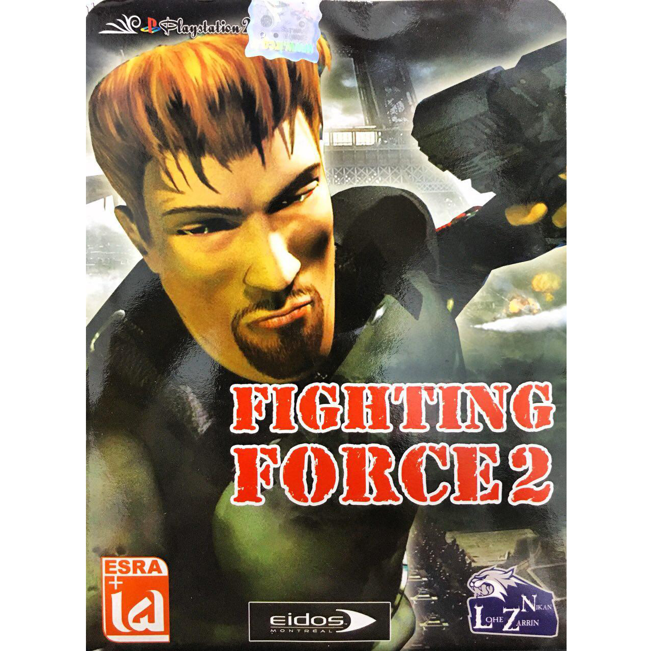 بازی 2 FIGHTING FORCE مخصوص پلی استیشن 2
