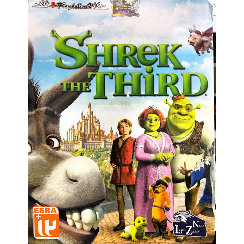بازی SHREK THE THIRD مخصوص پلی استیشن 2 بازی SHREK THE THIRD مخصوص پلی استیشن 2