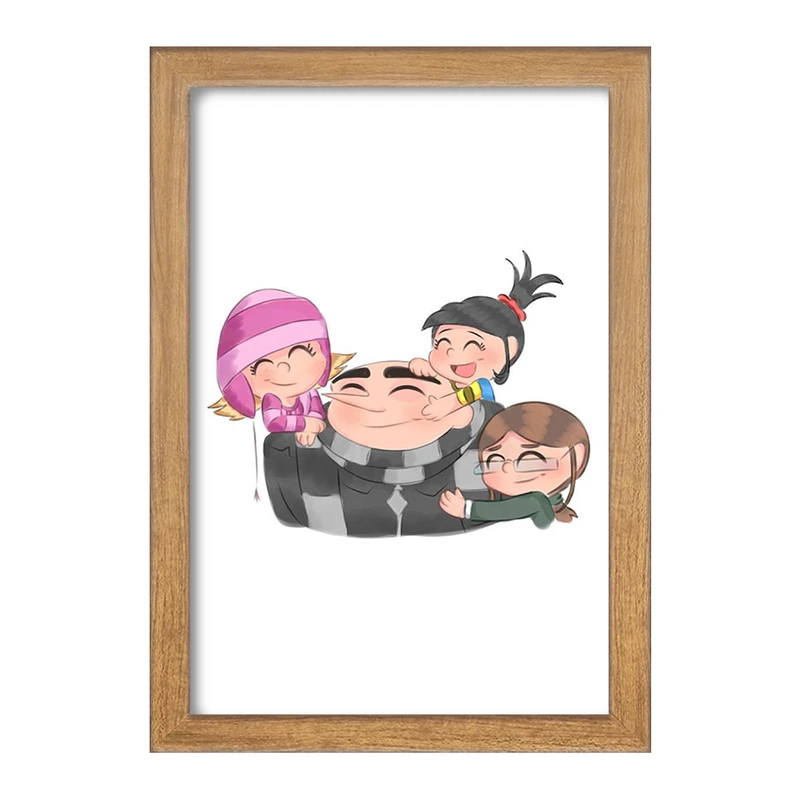 تابلو خندالو مدل من نفرت انگیز کد F2120