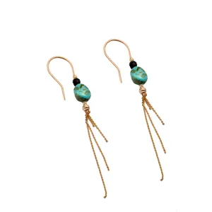 گوشواره طلا 18 عیار رزگالری کد N074