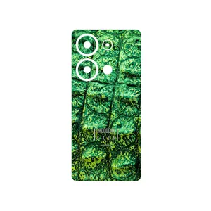 MAHOOT Crocodile Skin Cover Sticker for Xiaomi Redmi Note 13 Pro 4G