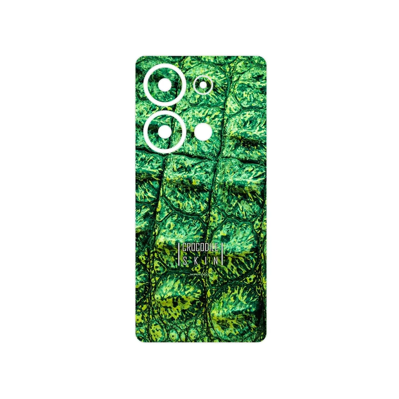 برچسب پوششی ماهوت مدل Crocodile Skin مناسب برای گوشی موبایل شیائومی Redmi Note 13 Pro 4G
