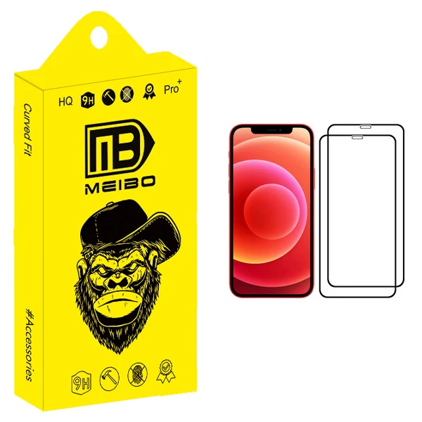 محافظ صفحه نمایش میبو مدل +MHD مناسب برای گوشی موبایل اپل iPhone 12 Pro بسته دو عددی