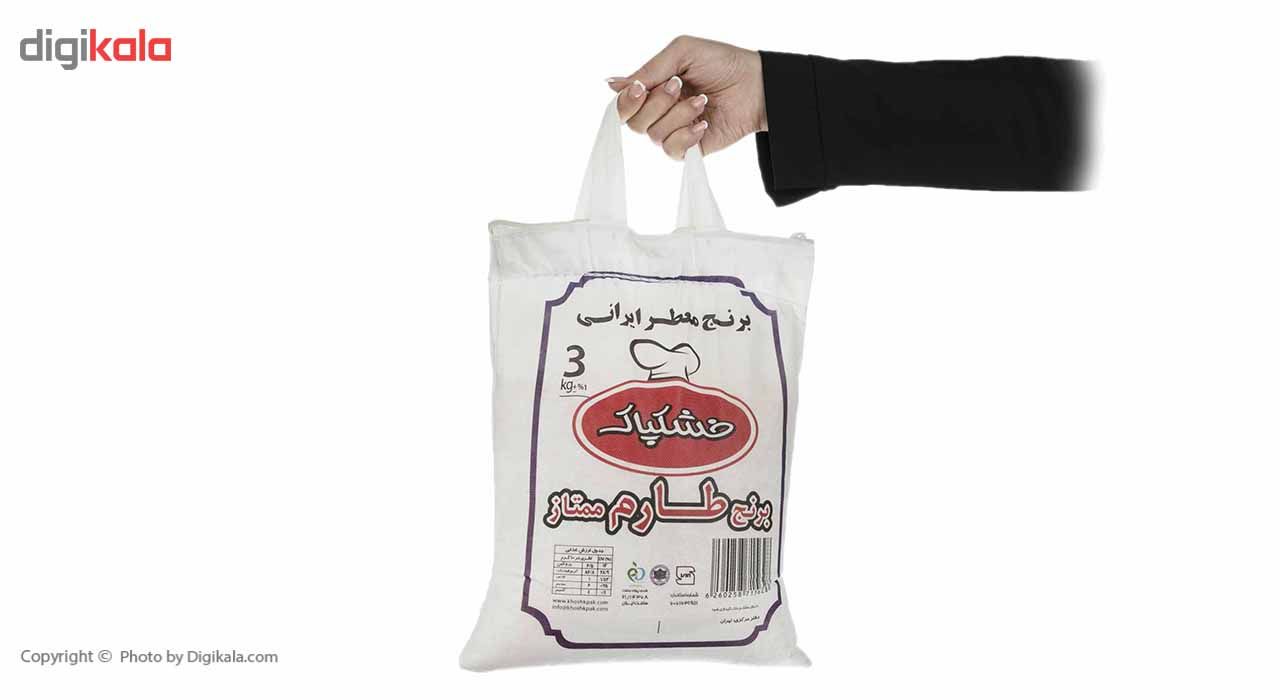 برنج طارم ممتاز خشکپاک - 3 کیلوگرم main 1 5