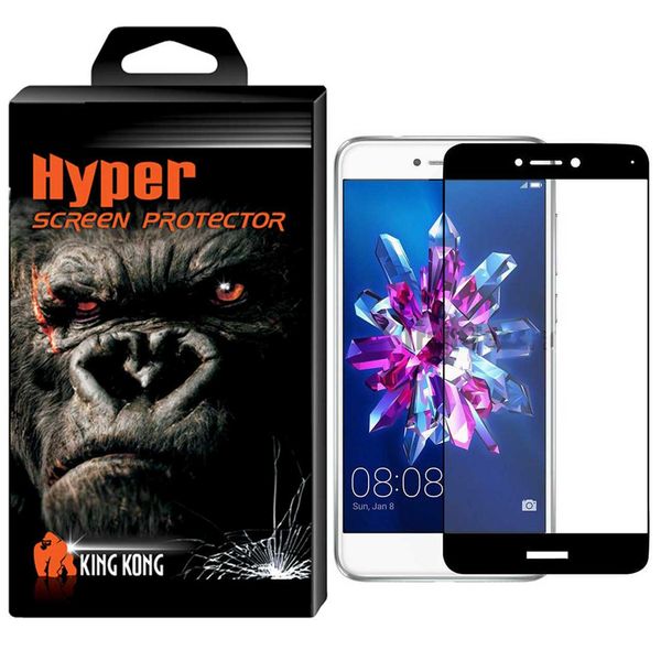 محافظ صفحه نمایش شیشه ای کینگ کونگ مدل Hyper Fullcover مناسب برای گوشی هواوی Honor 8 Lite محافظ صفحه نمایش شیشه ای کینگ کونگ مدل Hyper Fullcover مناسب برای گوشی هواوی Honor 8 Lite