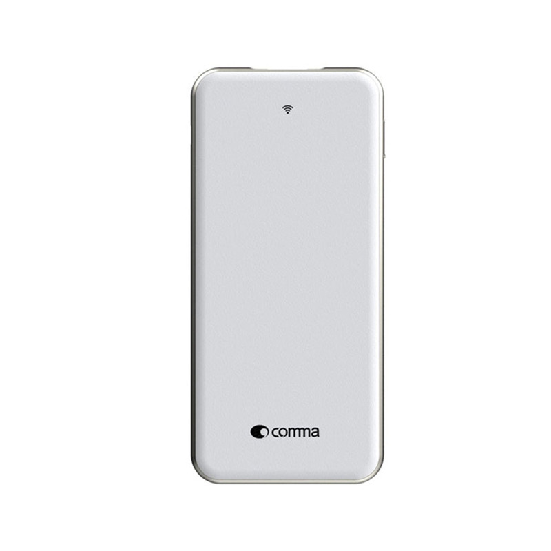 شارژر همراه و هارداکسترنال بی‌سیم comma مدل slimbox