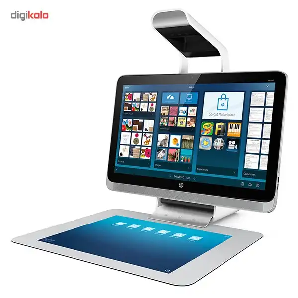 کامپیوتر همه کاره 23 اینچی اچ پی مدل Sprout همراه با اسکنر سه بعدی