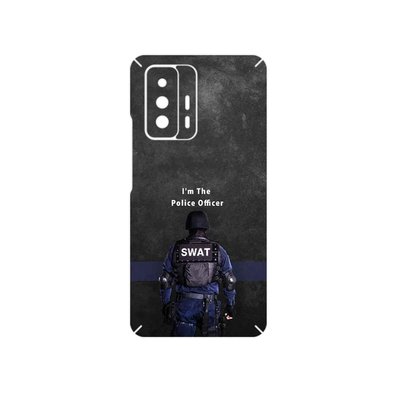 برچسب پوششی ماهوت مدل Police Officer مناسب برای گوشی موبایل شیائومی 11T 5G